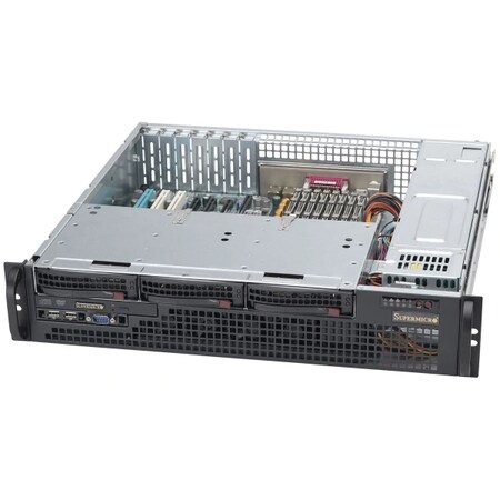 Supermicro 700W Redundant Power Supply, 3X 3.5 Hot-Swap Drive Bays, 1X Slim CSE-825MTQ-R700LPB